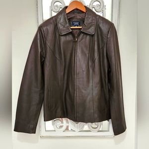Lambskin leather jacket XL